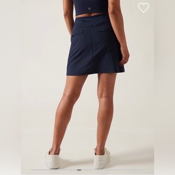 Athleta Soho Scort Navy Blue - Picture 2 of 7